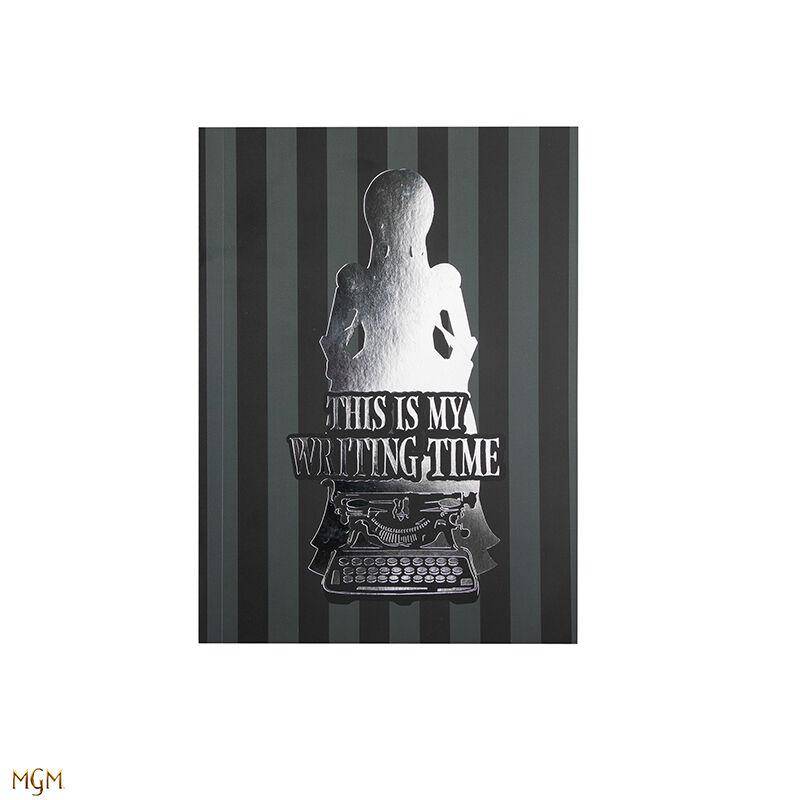 Wednesday This IS My Writing Time Notizbuch – Schwarz 14,5 x 21 cm von Joom DACH