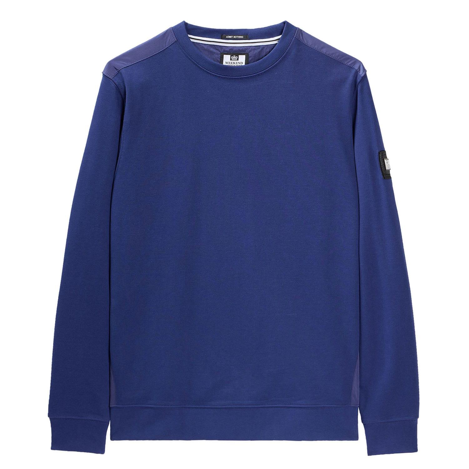 Weekend Offender Herren F Bomb Rundhals-Sweatshirt L dunkelblau von Joom DACH