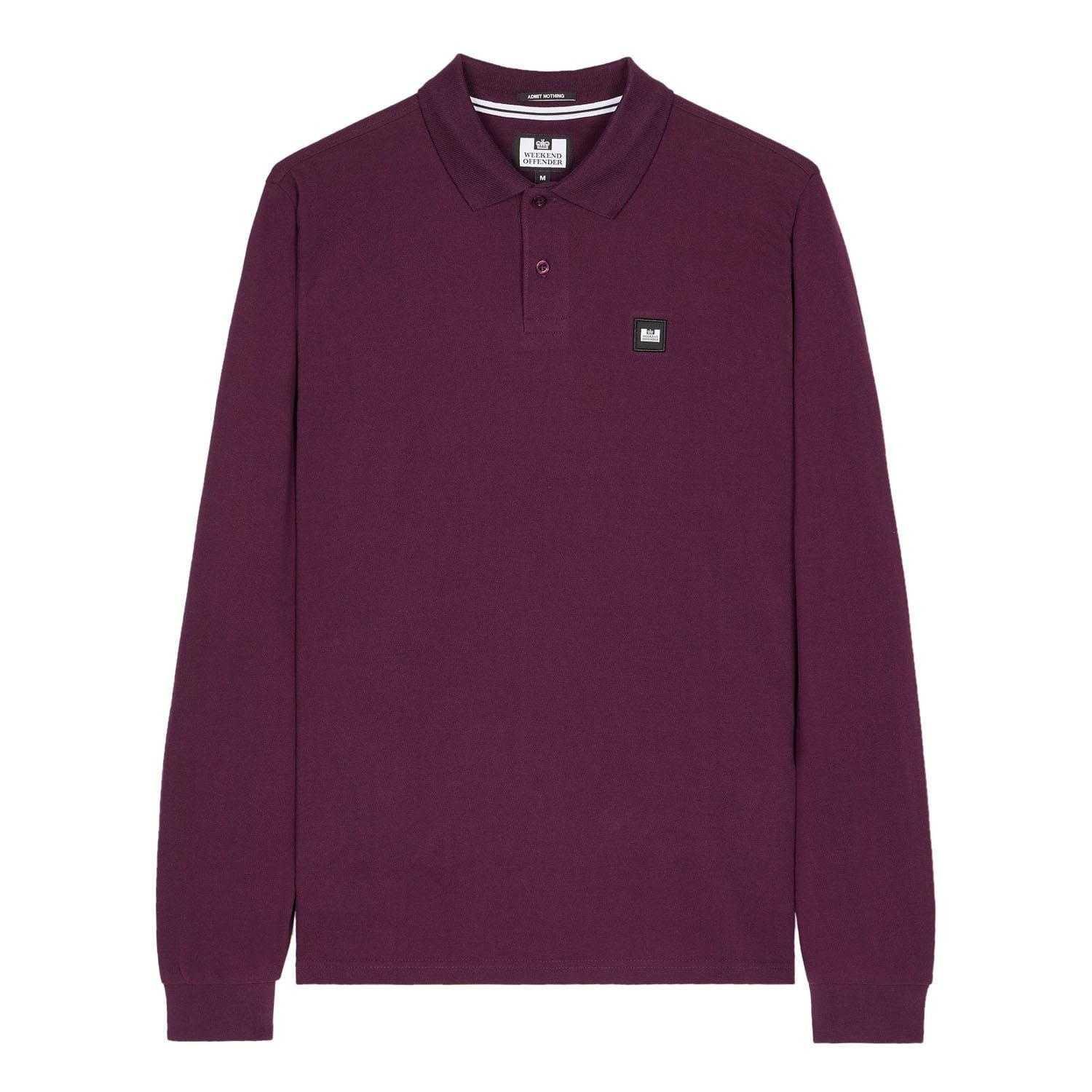 Weekend Offender Herren Würfel Abzeichen Langarm Poloshirt S rosa Weekend Offender Herren Würfel Abzeichen Langarm Poloshirt S rosa von Joom DACH