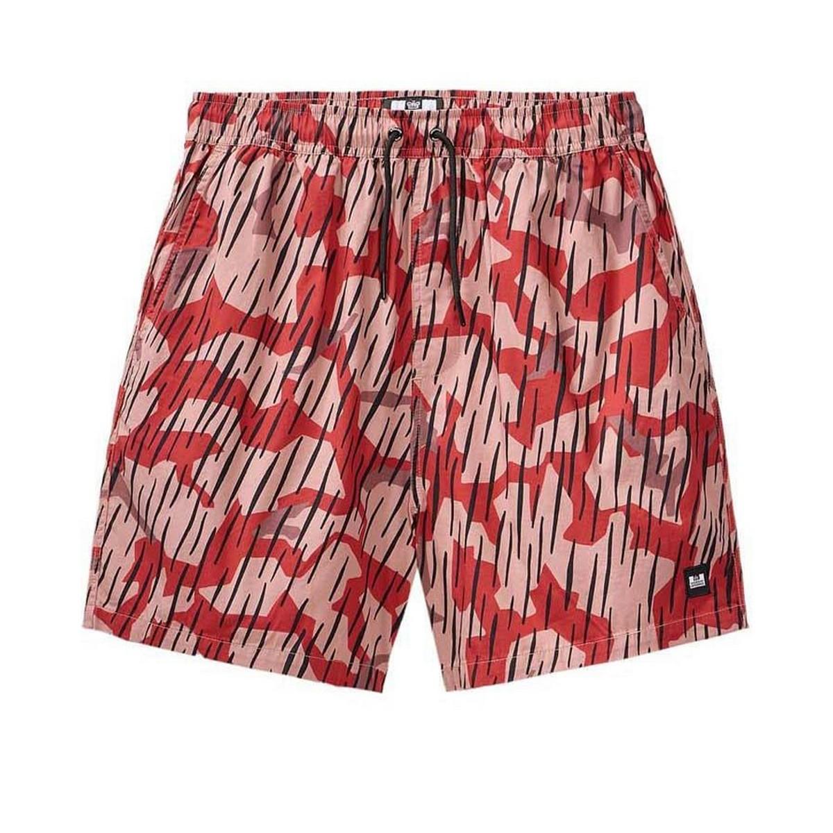 Weekend Offender Jungen Anzio Camo Relaxed Fit Resort-Shorts 14 Years orange von Joom DACH