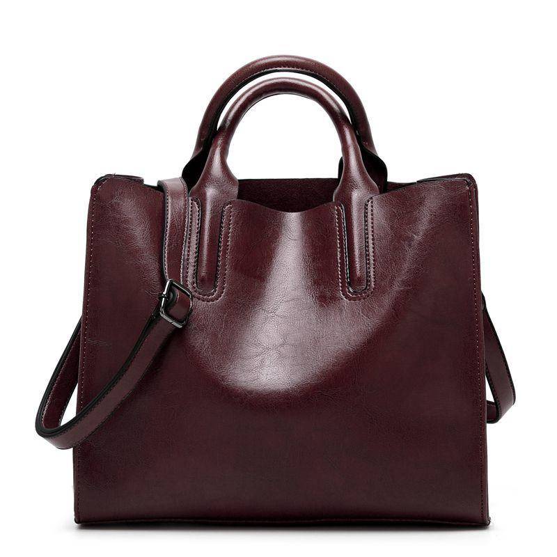 Weibliche Tasche für Frauen Luxus Handtaschen Designer Handtasche Hohe Qualität Frauen Messenger Schulter Taschen Tote kaffeebraun von Joom DACH