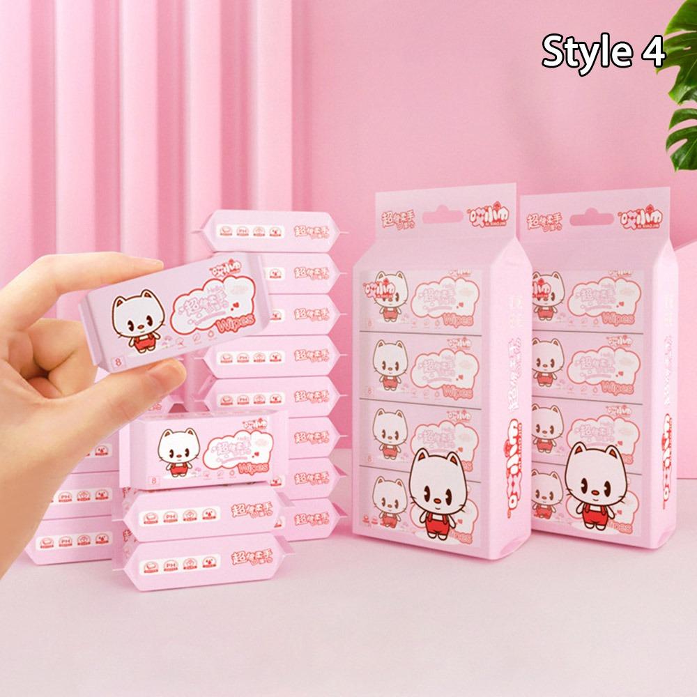 Weiche Baby-Feuchttücher Hand-Mund-Reinigung Mini tragbare Tücher süße Freshing Reinigungstücher Babys Style 4/64pcs Weiche Baby-Feuchttücher Hand-Mund-Reinigung Mini tragbare Tücher süße Freshing Reinigungstücher Babys Style 4/64pcs von Joom DACH
