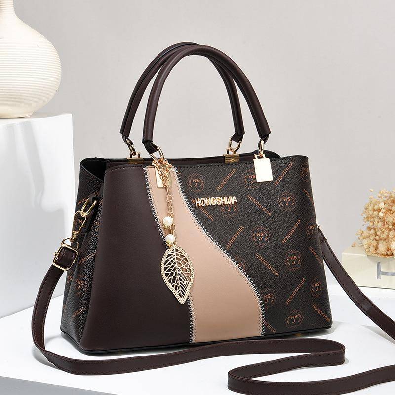 Weiche Leder Damen Tasche Marken Designer Damen Handtasche Geldbörsen Luxus weibliche Schultertasche große Kapazität Umhängetaschen von Joom DACH