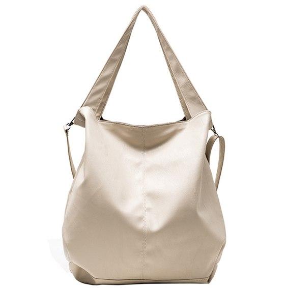 Weiche Leder Umhängetaschen Luxus Handtaschen Frauen Große Kapazität Top Griff Taschen Einkaufstasche Umhängetasche One Size beige Weiche Leder Umhängetaschen Luxus Handtaschen Frauen Große Kapazität Top Griff Taschen Einkaufstasche Umhängetasche One Size beige von Joom DACH