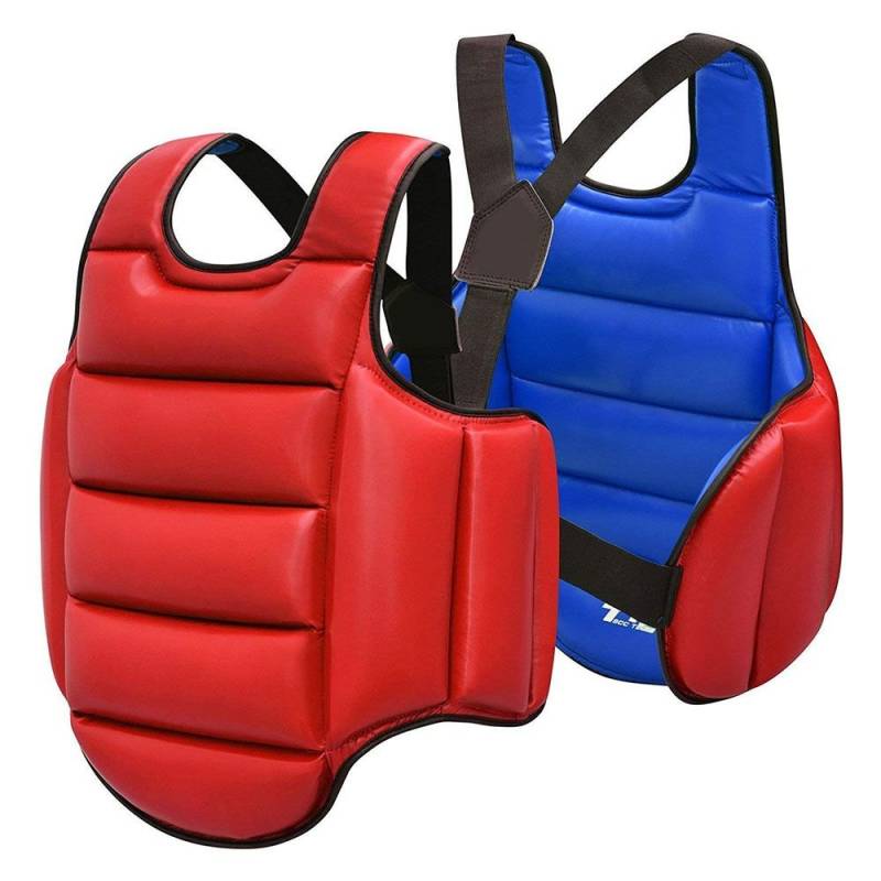 Weicher Körperschutz, Kampfsportweste, Boxausrüstung, Körper, Karate, Brustweste, Training XS Height100-120cm rot/blau Weicher Körperschutz, Kampfsportweste, Boxausrüstung, Körper, Karate, Brustweste, Training XS Height100-120cm rot/blau von Joom DACH