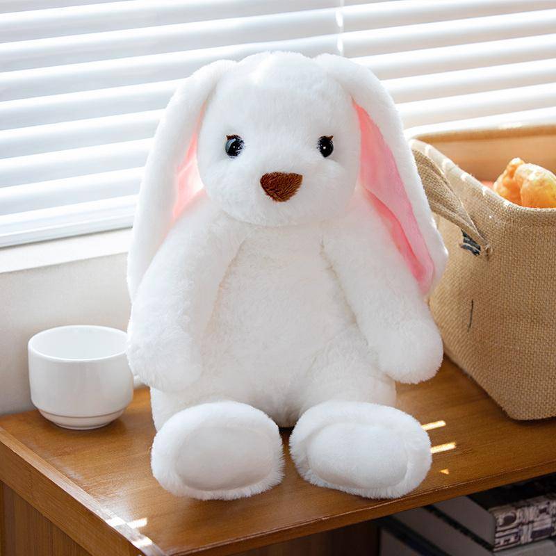 Weicher Pullover Dress Up Kaninchen Plüsch Stofftier Puppe Süßes Baby Kinder Aufklärung Spielzeug Freundin Geburtstag Dekoration Geschenk 44cm von Joom DACH