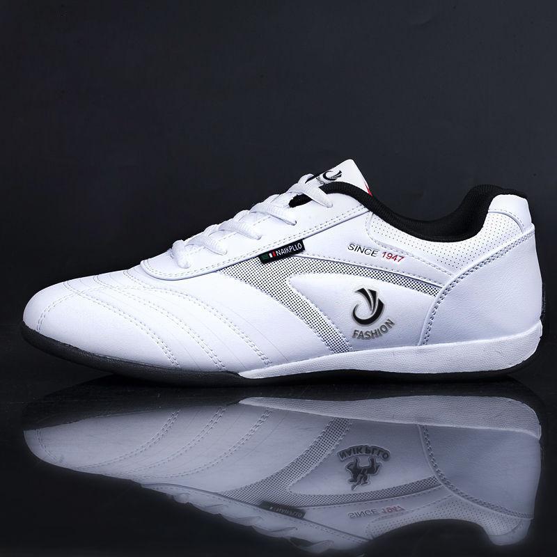 Weiches Leder Herren Freizeitschuhe Sport Ins Modetrend Herren Sneaker Gummi Gummi Herren Slipper 10 weiß von Joom DACH