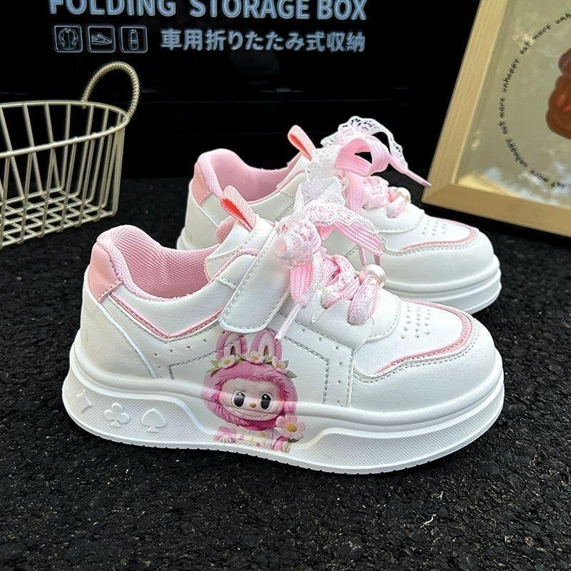 Weichsohlige Prinzessinnen-Sneaker für Mädchen, Herbst Kinder Modische Sportschuhe 29 von Joom DACH