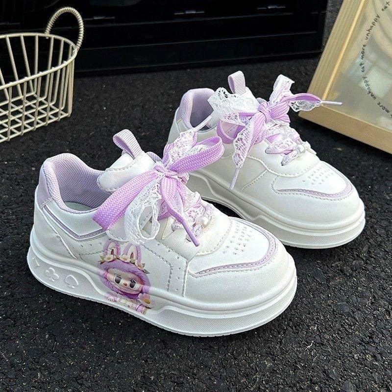 Weichsohlige Prinzessinnen-Sneaker für Mädchen, Herbst Kinder Modische Sportschuhe 34 von Joom DACH