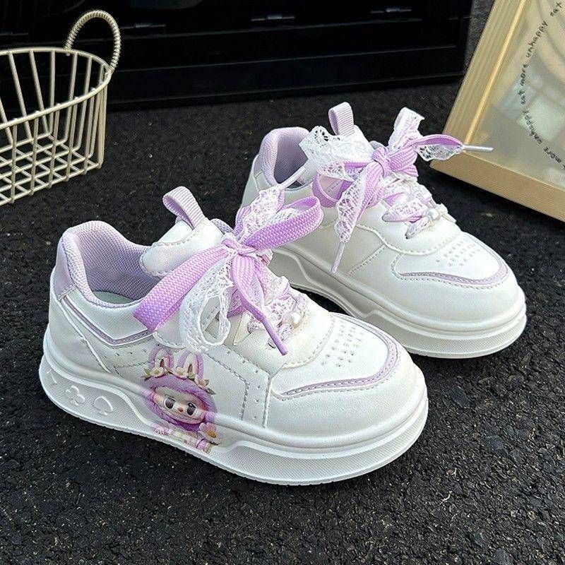 Weichsohlige Prinzessinnen-Sneaker für Mädchen, Herbst Kinder Modische Sportschuhe 34 von Joom DACH