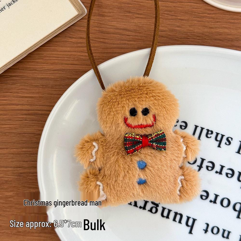 Weihnachten Cartoon Puppe Plüsch Ornament Schlüsselanhänger - Niedliches Stofftier Geschenk von Joom DACH