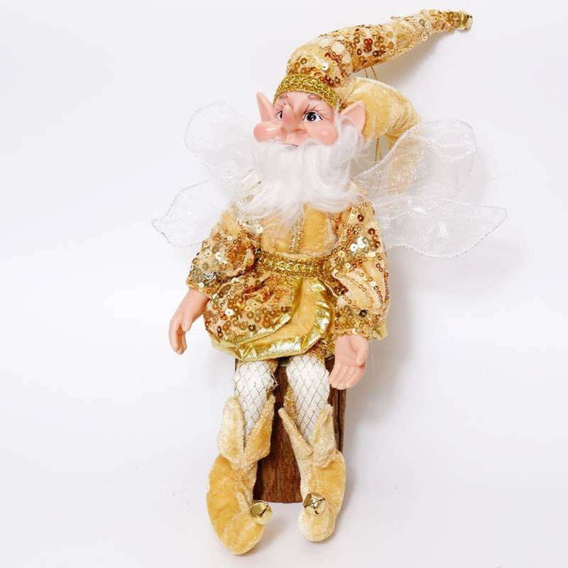 Weihnachten Elf Puppe Dekoration Elf Ohren Weihnachten handgemachte Puppe Geschenk Weihnachtsbaum Anhänger Home Ornament Elf Clowns Neujahr Dekor Navidad Kinder Geschenke von Joom DACH
