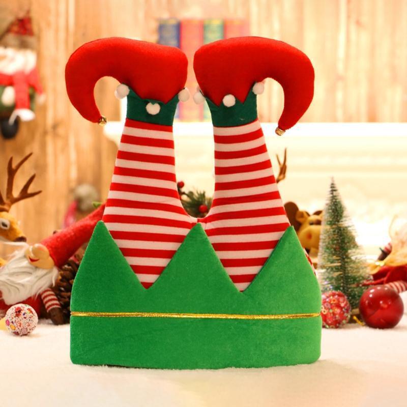 Weihnachten Neuheit Party Hüte Santa und Clown Hosen Hüte Fancy Lustige Kopfbedeckung Kostüm für Kinder & Erwachsene Geschenke von Joom DACH