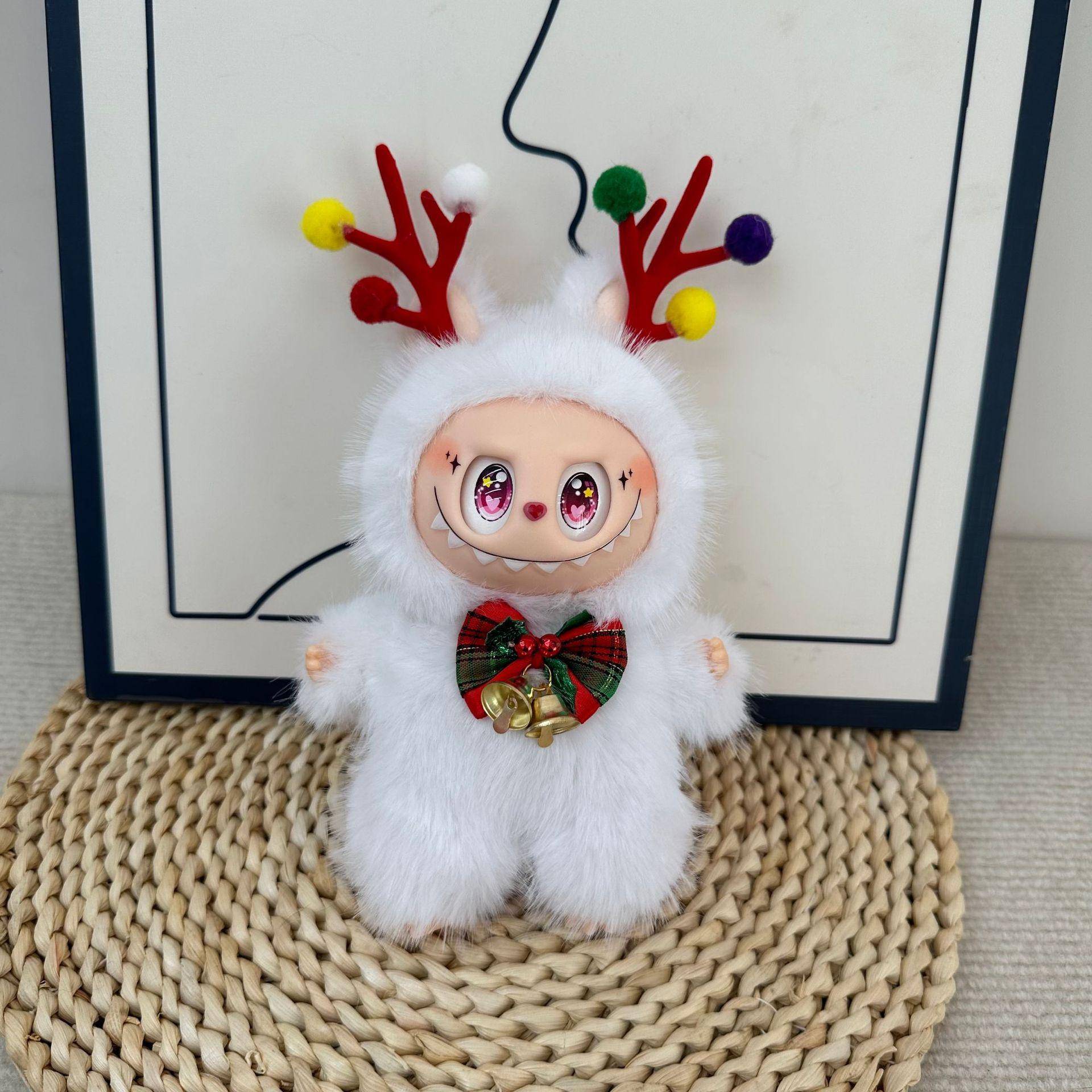 Weihnachten Plüsch Anhänger Anhänger Buch Tasche Anhänger Schlüsselanhänger Geschenk Trendige Puppe von Joom DACH