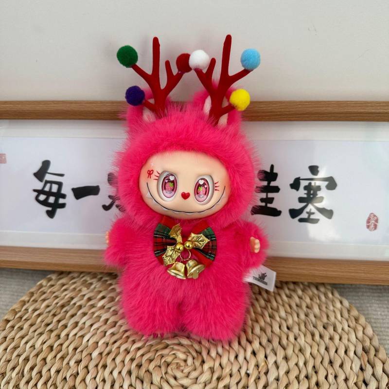 Weihnachten Plüsch Anhänger Anhänger Buch Tasche Anhänger Schlüsselanhänger Geschenk Trendige Puppe von Joom DACH