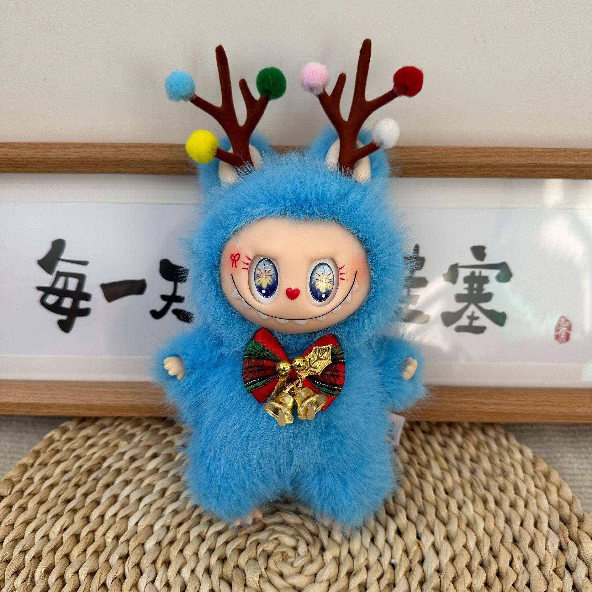 Weihnachten Plüsch Anhänger Anhänger Buch Tasche Anhänger Schlüsselanhänger Geschenk Trendige Puppe von Joom DACH