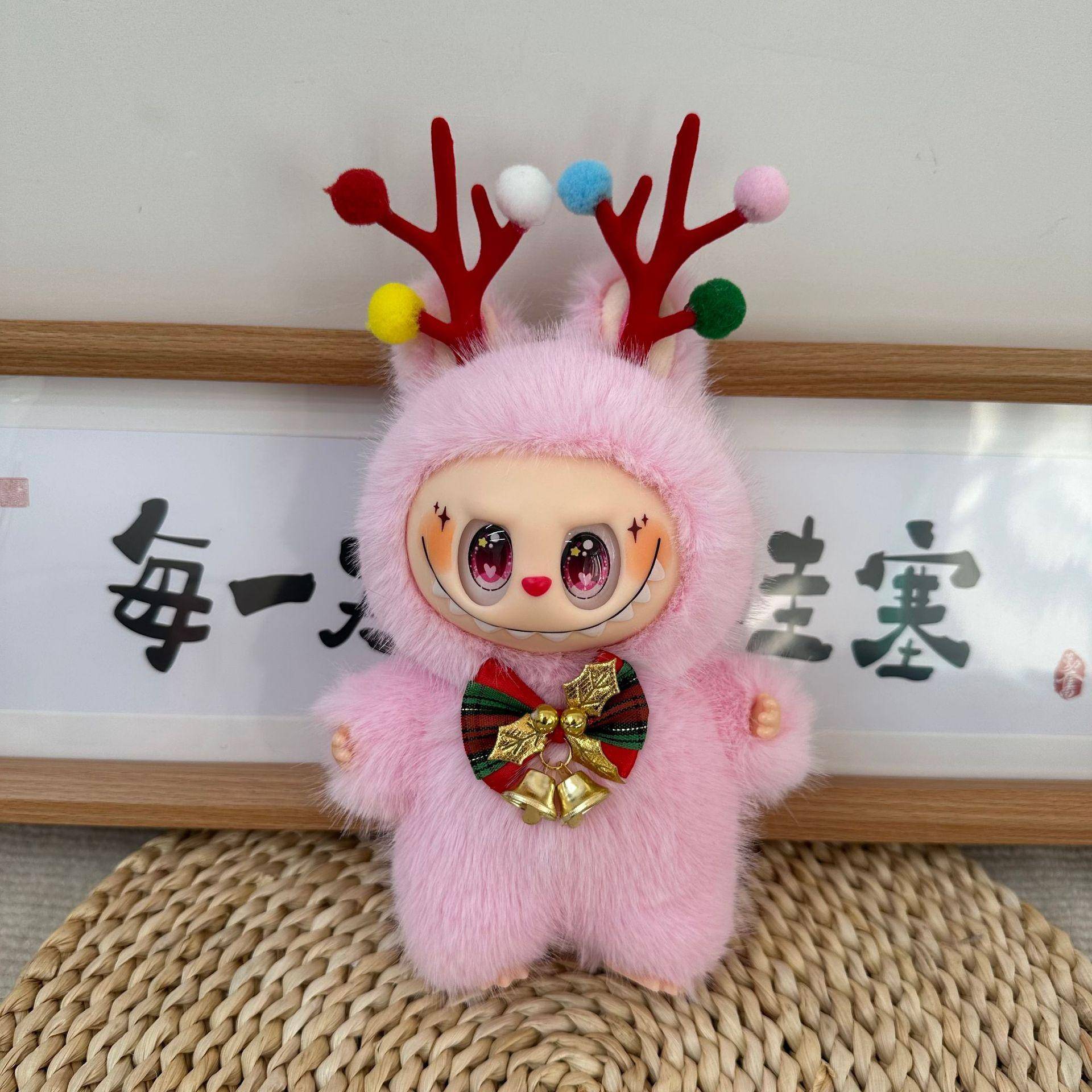 Weihnachten Plüsch Anhänger Anhänger Buch Tasche Anhänger Schlüsselanhänger Geschenk Trendige Puppe von Joom DACH