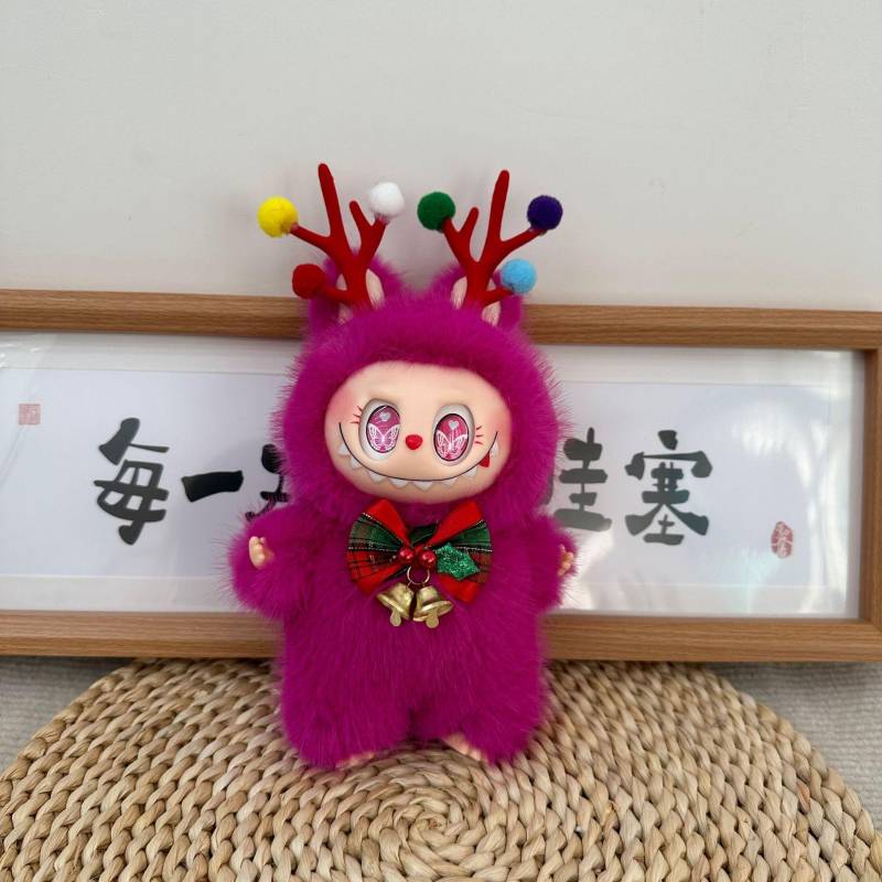 Weihnachten Plüsch Anhänger Anhänger Buch Tasche Anhänger Schlüsselanhänger Geschenk Trendige Puppe von Joom DACH