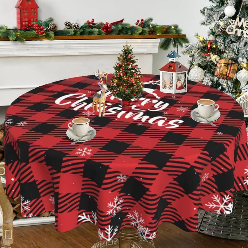 Weihnachten Runde Tischdecke Santa Claus Schneemann Tischdecke Frohe Weihnachten Dekorationen für Home Weihnachten Neue Jahr Dekor Round 152cm*152cm Weihnachten Runde Tischdecke Santa Claus Schneemann Tischdecke Frohe Weihnachten Dekorationen für Home Weihnachten Neue Jahr Dekor Round 152cm*152cm von Joom DACH