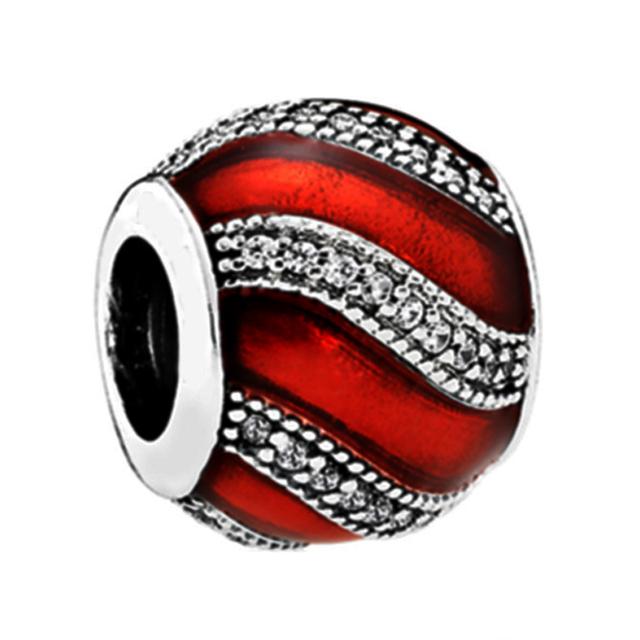 Weihnachten S925 Sterling Silber Charms Anhänger Europäischen Bead Fit Original Charms Armband Kette Mädchen Frauen Schmuck Geschenk von Joom DACH