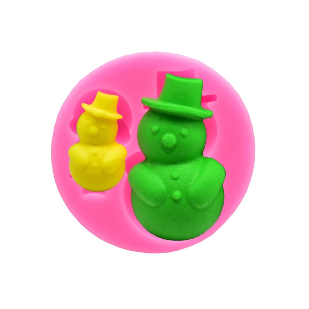 Weihnachten Silikon Backform DIY Mehrere Dekorative Kuchen Fondant Schokoladenform(#24) von Joom DACH