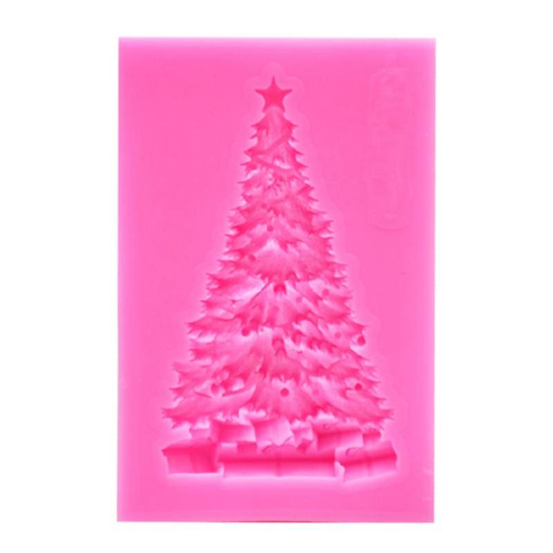 Weihnachten Silikon Backform DIY Mehrere Dekorative Kuchen Fondant Schokoladenform(#24) von Joom DACH