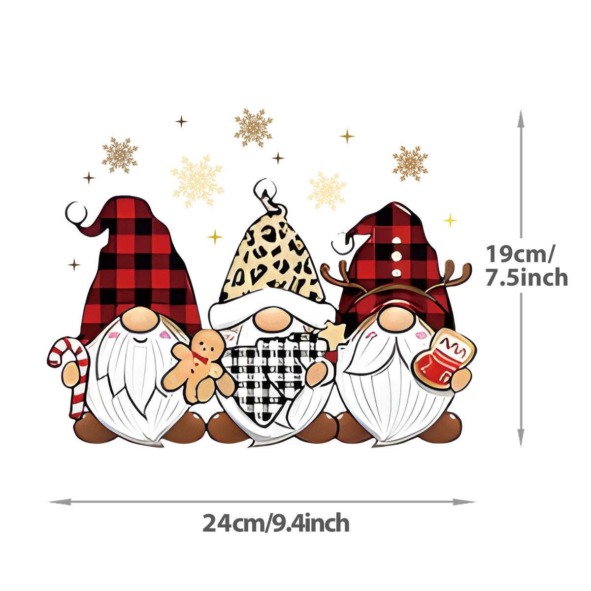 Weihnachten Thermopresse Aufkleber Aufkleber Weihnachtsmann Schneemann Kleidung Aufkleber Wärmeübertragung Diy Parches Ropa Hoodies Winter Patch von Joom DACH