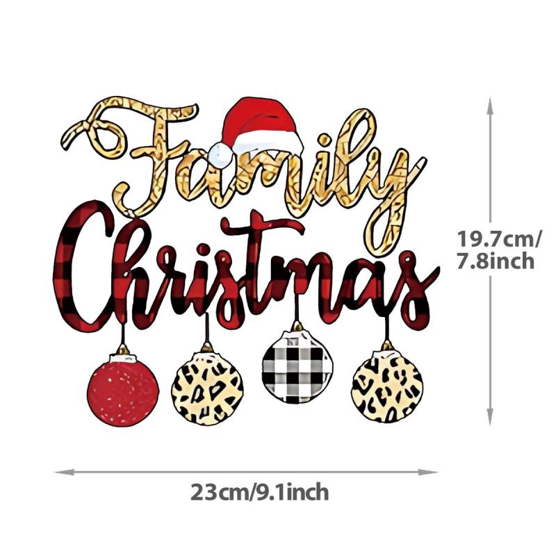 Weihnachten Thermopresse Aufkleber Aufkleber Weihnachtsmann Schneemann Kleidung Aufkleber Wärmeübertragung Diy Parches Ropa Hoodies Winter Patch von Joom DACH