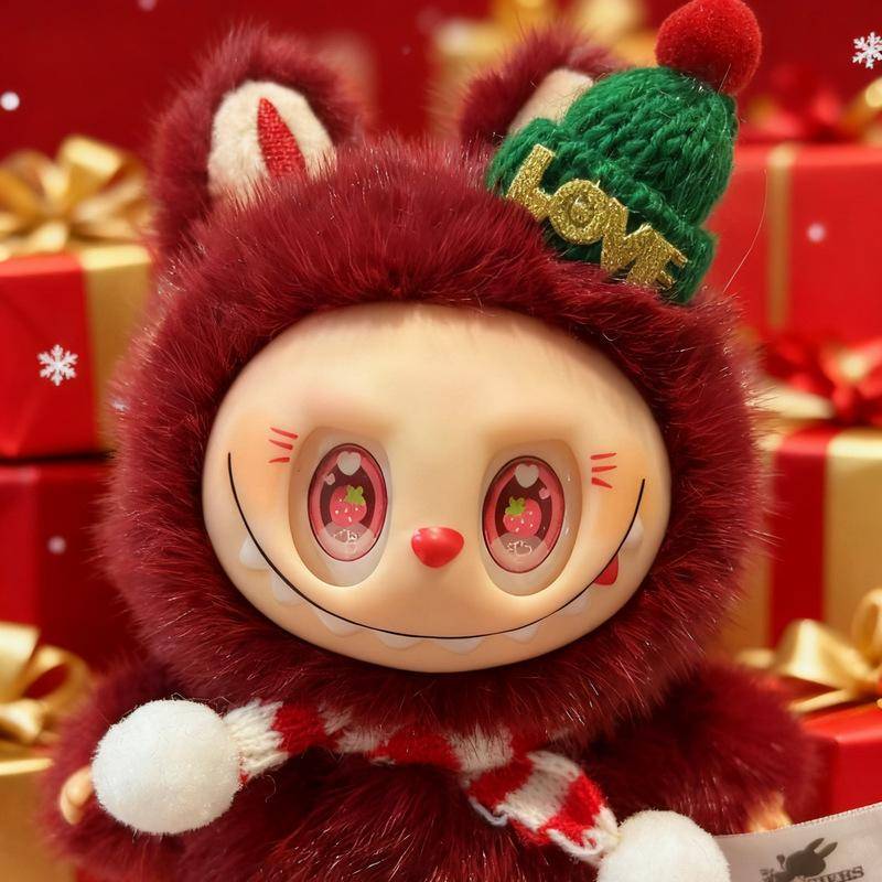 Weihnachten Wechsel Baby Augenaufkleber Vinyl DIY Plüschtier Reich werden Lbubu Wechsel Babytasche Anhänger Puppe von Joom DACH