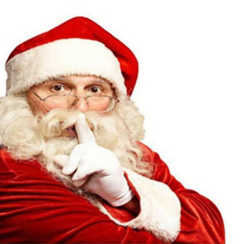 Weihnachten Weihnachtsmann Auto Ornament Fensteraufkleber Aufkleber Weihnachtsaufkleber Left von Joom DACH