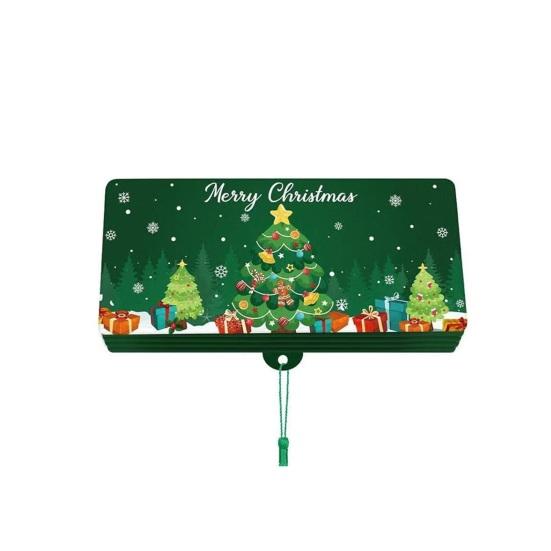 Weihnachts-Bargeld-Geschenkumschlag Geld-Geschenkkartenhalter für Bargeld-Überraschung DIY Feiertags-Geldumschlag mit 10 Fächern für Männer Frauen von Joom DACH