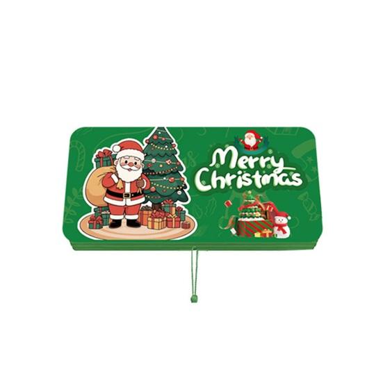 Weihnachts-Bargeld-Geschenkumschlag Geld-Geschenkkartenhalter für Bargeld-Überraschung DIY Feiertags-Geldumschlag mit 10 Fächern für Männer Frauen von Joom DACH