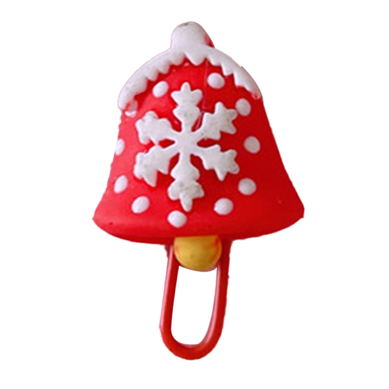 Weihnachts-Büroklammer, rostfrei, Lesezeichen, Dokumentklemme, süße Büroklammer für Büro, Kinder, Studenten von Joom DACH