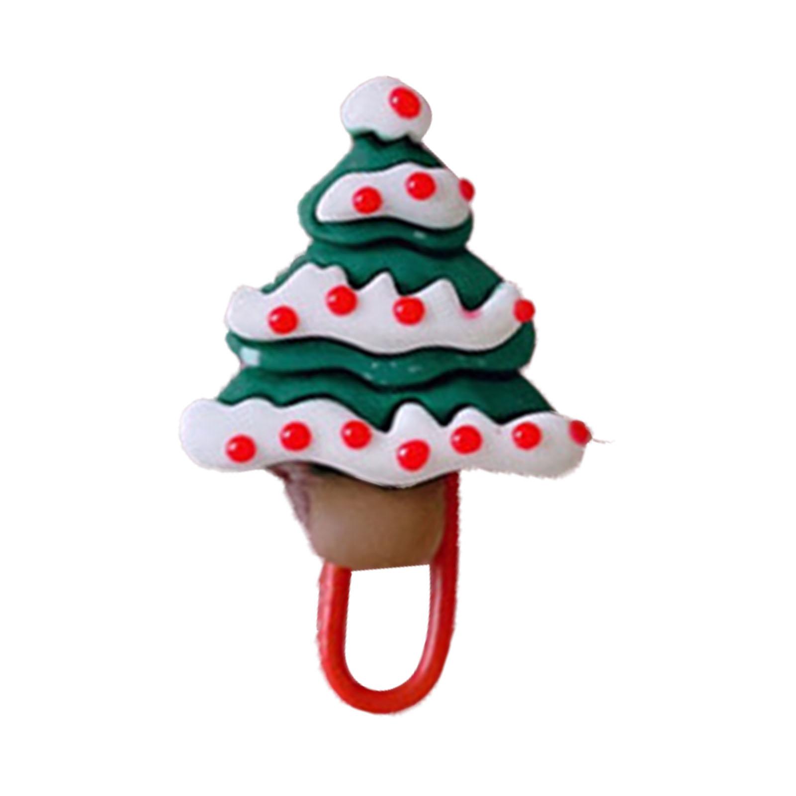 Weihnachts-Büroklammer, rostfrei, Lesezeichen, Dokumentklemme, süße Büroklammer für Büro, Kinder, Studenten von Joom DACH