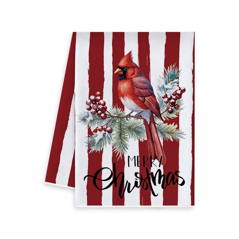 Weihnachts-Cartoon-Druck Geschirrtuch & Handtuch 40x60 cm von Joom DACH