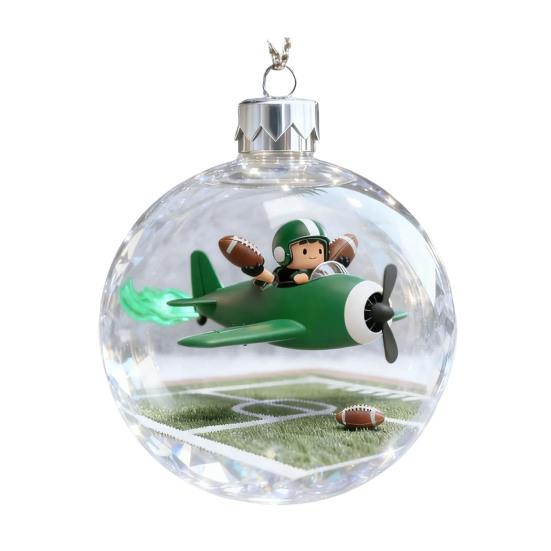 Weihnachts-Frosch-Ornament 2D Flacher Acryl-Anhänger Wildtier Baumschmuck Festliche Raumdekoration Bedeutungsvolle Geschenke für Kinder T von Joom DACH