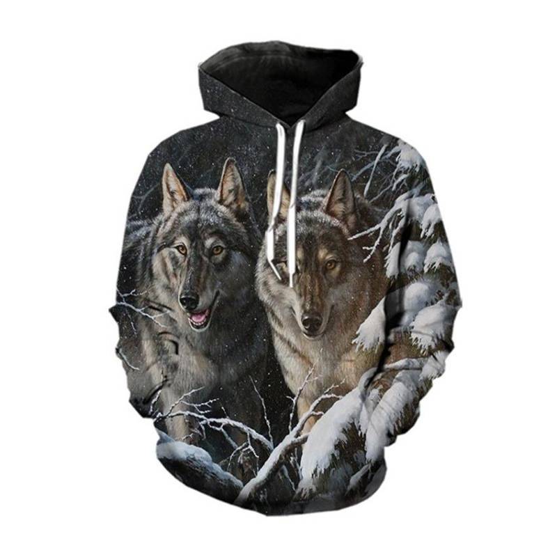 Weihnachts-Schneemann-Sweatshirt Herren Hoodie Frühling und Herbst 3D-gedrucktes Hoodie Mode Sweatshirt XXL von Joom DACH