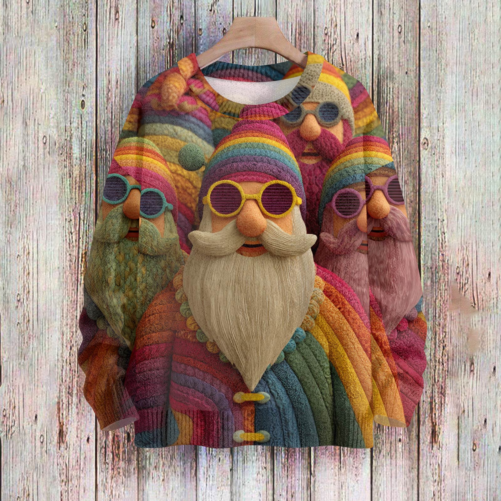 Weihnachts-Sweatshirts für Damen, Strickpullover, süßes Hemd, Herbst, Rundhalsausschnitt, Pullover, Tops XL gelb von Joom DACH