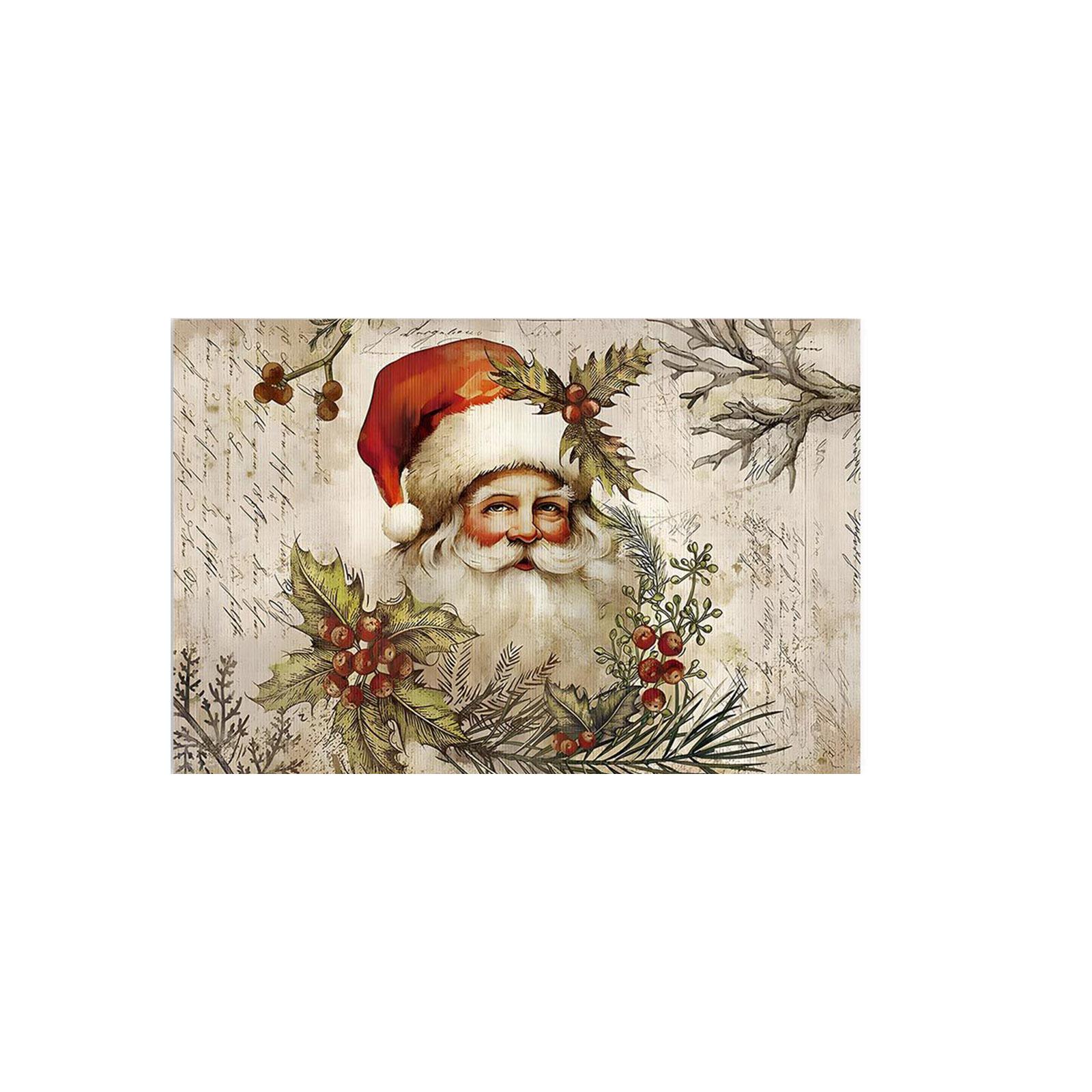 Weihnachts-Tischsets Cartoon Party Isolierung Esstisch Weihnachtsatmosphäre Tischsets One Size von Joom DACH