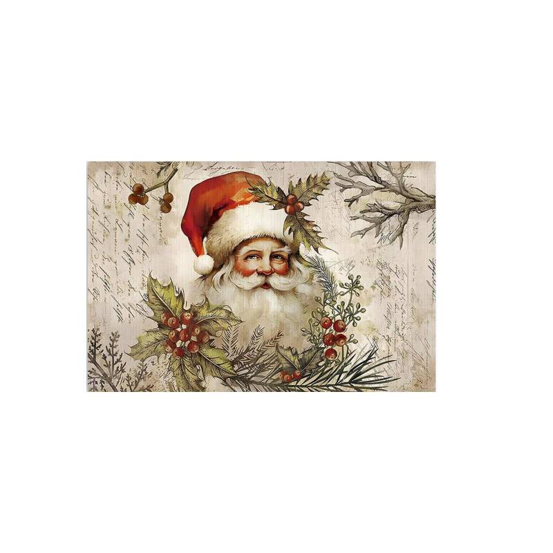 Weihnachts-Tischsets Cartoon Party Isolierung Esstisch Weihnachtsatmosphäre Tischsets One Size von Joom DACH