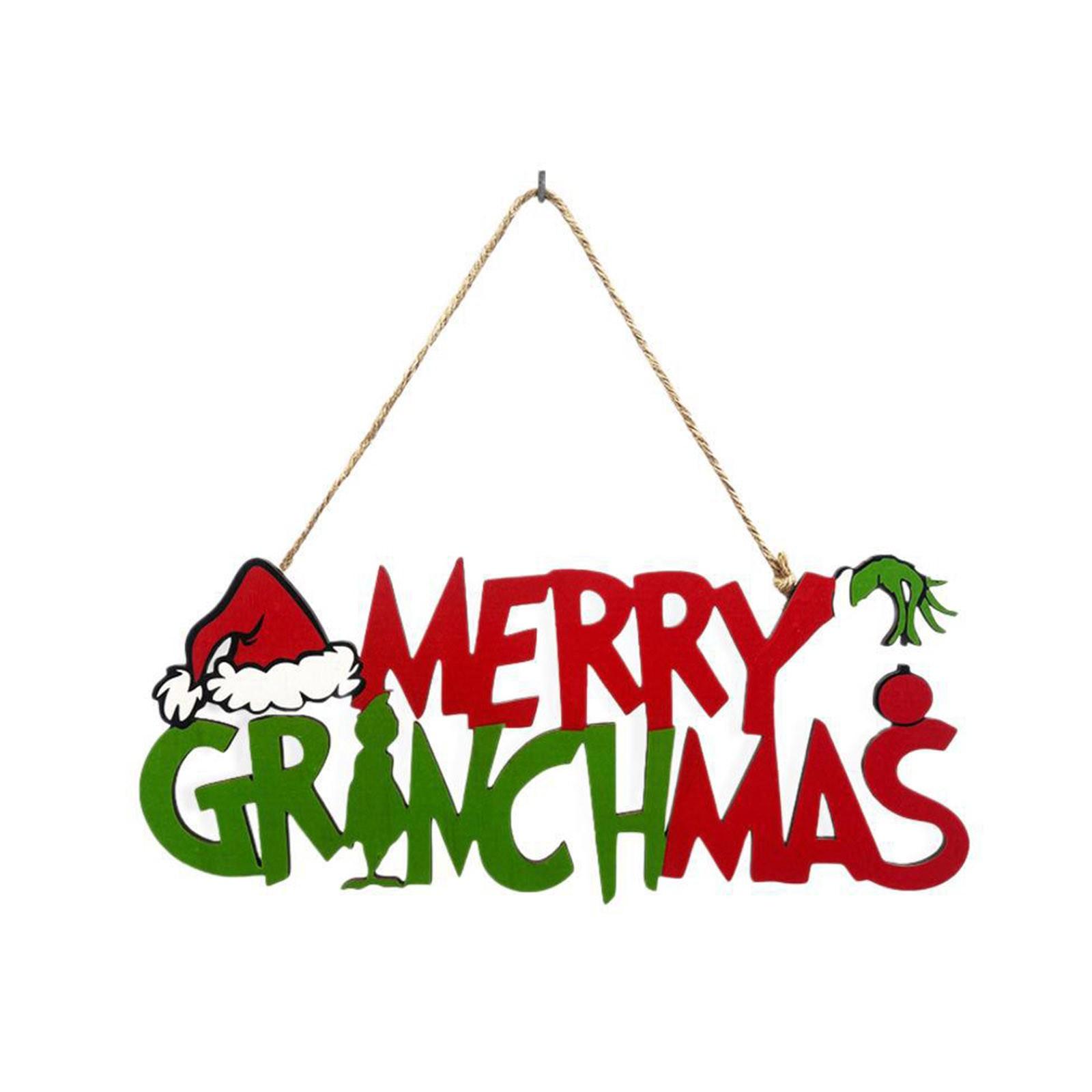 Weihnachtsanhänger aus Holz, Christbaumschmuck, Partydekoration One Size von Joom DACH