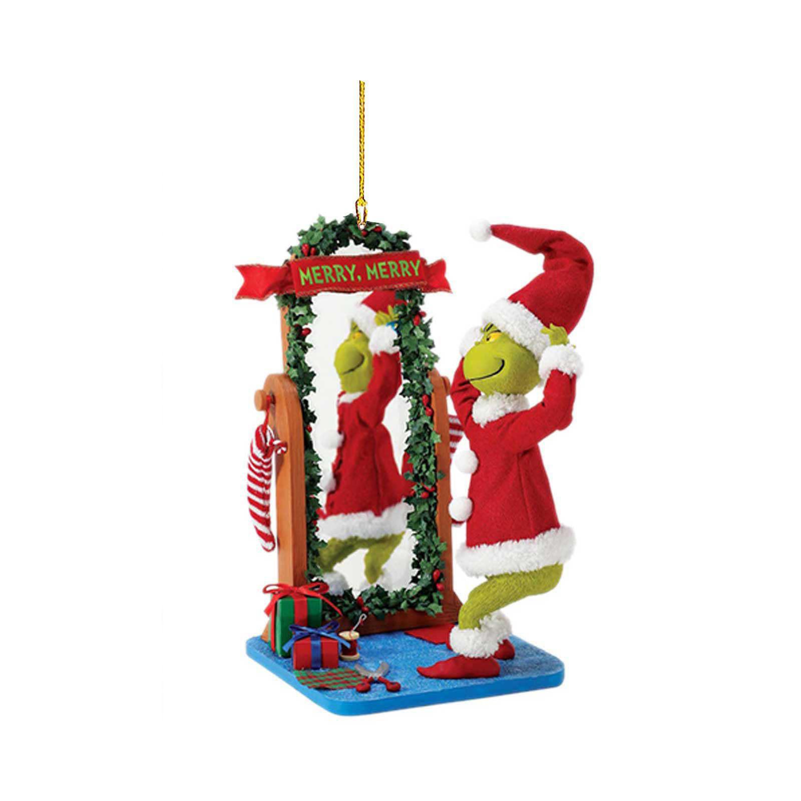 Weihnachtsbaumschmuck, Acryl zum Aufhängen, Weihnachtsbaumdekoration, Zuhause, Auto, Rucksack, Anhänger, Geschenk für Kinder One Size von Joom DACH