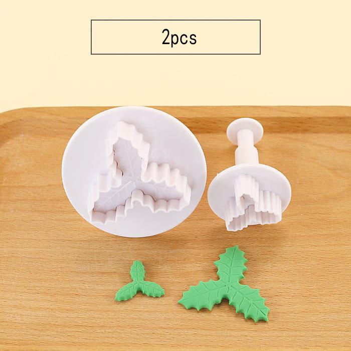 Weihnachtsblätter Dschungel Keks Ausstecher Backform Gebäck Dekorieren Küche Fondant Keks Kuchen Dekorieren Werkzeug von Joom DACH