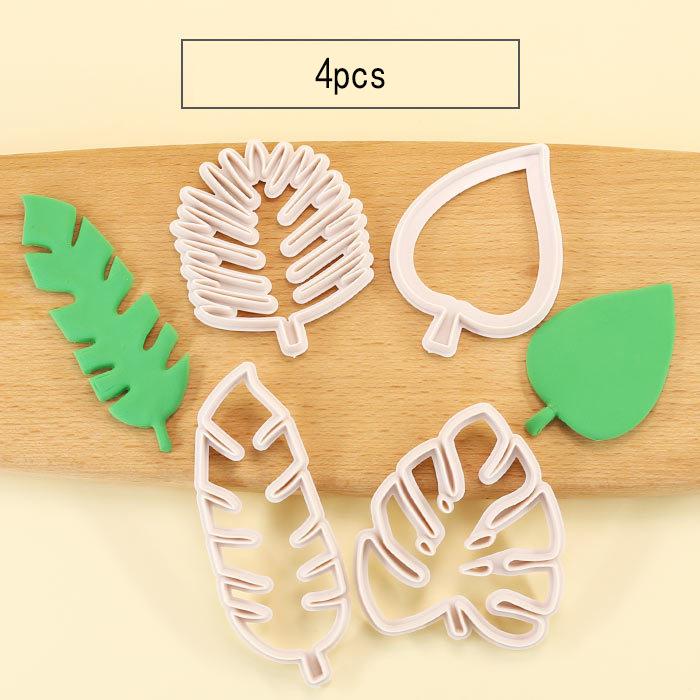 Weihnachtsblätter Dschungel Keks Ausstecher Backform Gebäck Dekorieren Küche Fondant Keks Kuchen Dekorieren Werkzeug von Joom DACH