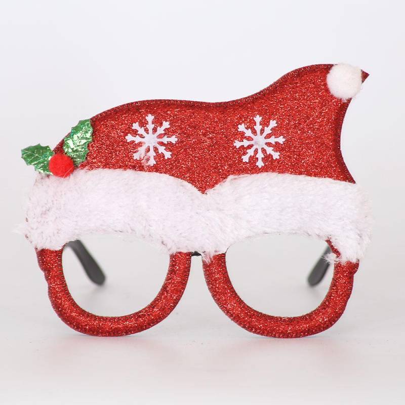 Weihnachtsgeschenk Erwachsene Kinderspielzeug Weihnachtsmann Schneemann Brille Weihnachtsdekoration Brille Christmas Hat von Joom DACH