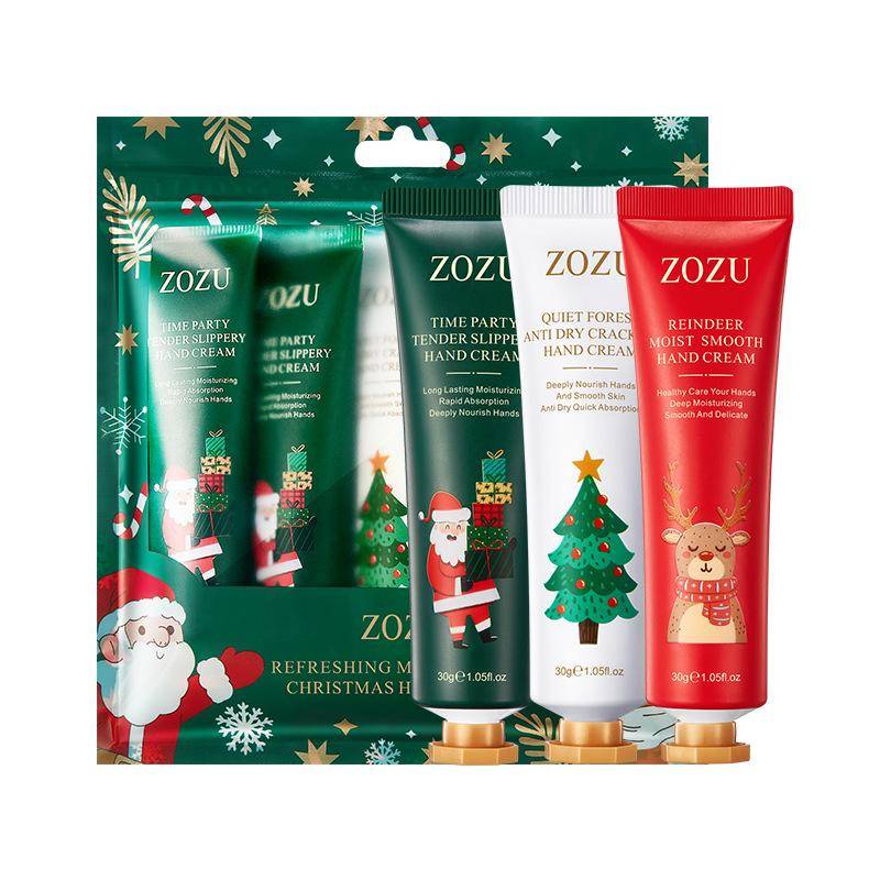Weihnachtsgeschenke Handcreme-Set Feuchtigkeitsspendendes Nährendes Anti-Trocknungs-Set Hellt trockene Fältchen an den Händen auf Verbessert trockene Haut Zartes, glattes Handpflege-Set 5pcs/bag Weihnachtsgeschenke Handcreme-Set Feuchtigkeitsspendendes Nährendes Anti-Trocknungs-Set Hellt trockene Fältchen an den Händen auf Verbessert trockene Haut Zartes, glattes Handpflege-Set 5pcs/bag von Joom DACH