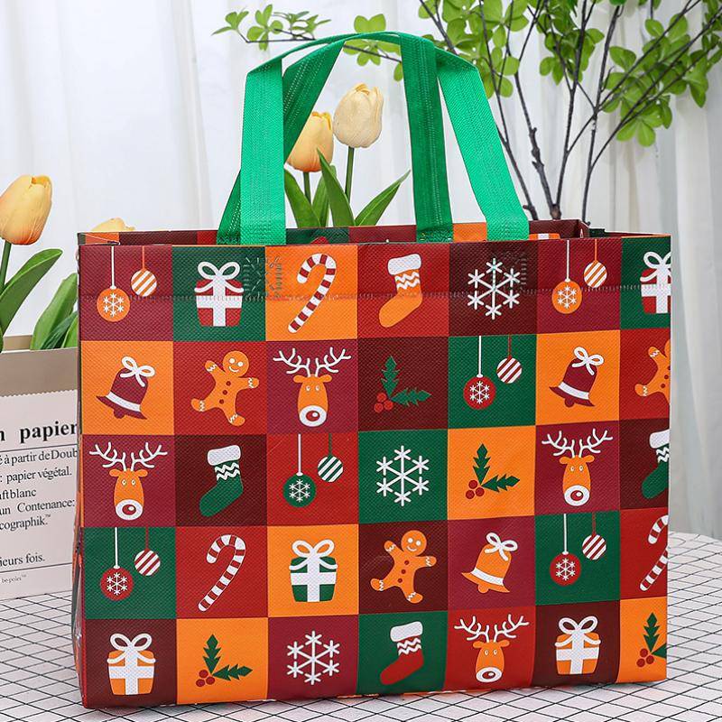 Weihnachtsgeschenktüten Weihnachtsfeier Dekoration Kinder Gastgeschenke 2025 Weihnachten Weihnachtsmann Handtaschen Navidad Natal Neujahrsgeschenk 2026 von Joom DACH