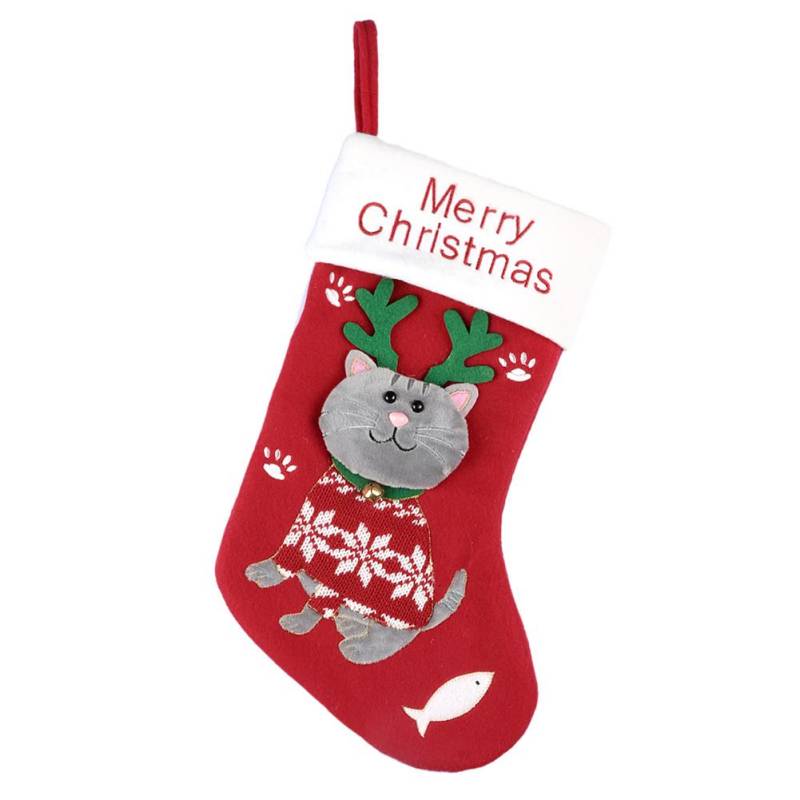 Weihnachtssocken Weihnachtsbaum Hängedekoration Socken Weihnachten Süßigkeiten Geschenk Strümpfe von Joom DACH