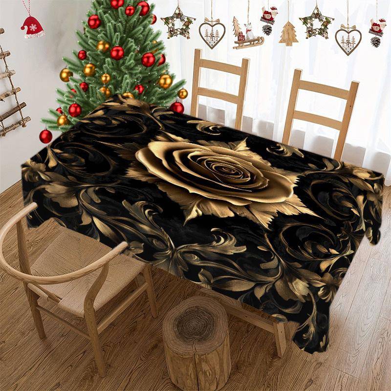 Weihnachtstischdecke Digitaldruck - Winter Schneemann Rentier Weihnachtsbaum Esstisch Festival Deko Tischdecke 150 * 220cm Weihnachtstischdecke Digitaldruck - Winter Schneemann Rentier Weihnachtsbaum Esstisch Festival Deko Tischdecke 150 * 220cm von Joom DACH