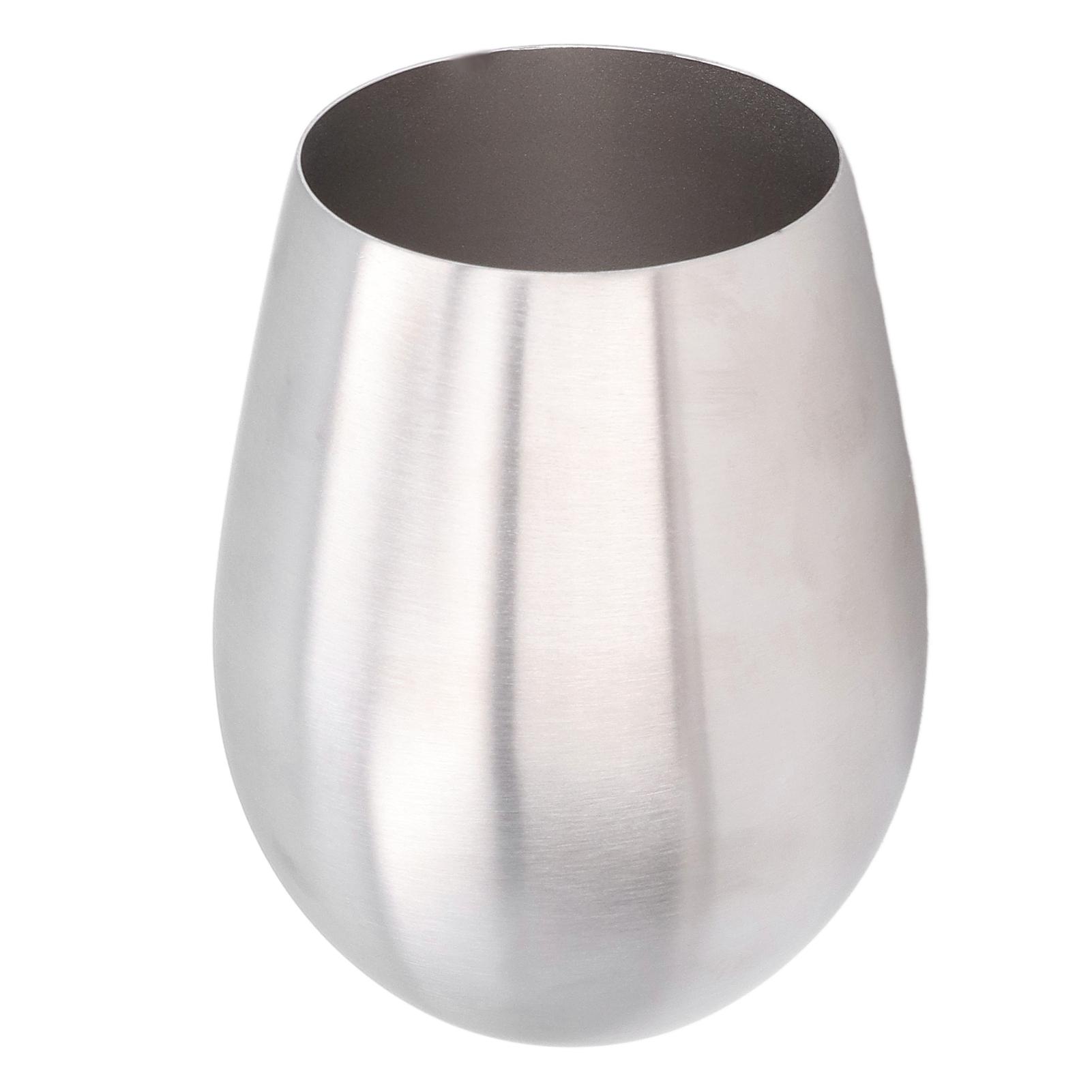 Weinglas aus Edelstahl Bequemer Griff Metallrand Sicher Praktisch Tragbar Einfache Verwendung Weinkelche L(for 6.5-9kg) von Joom DACH